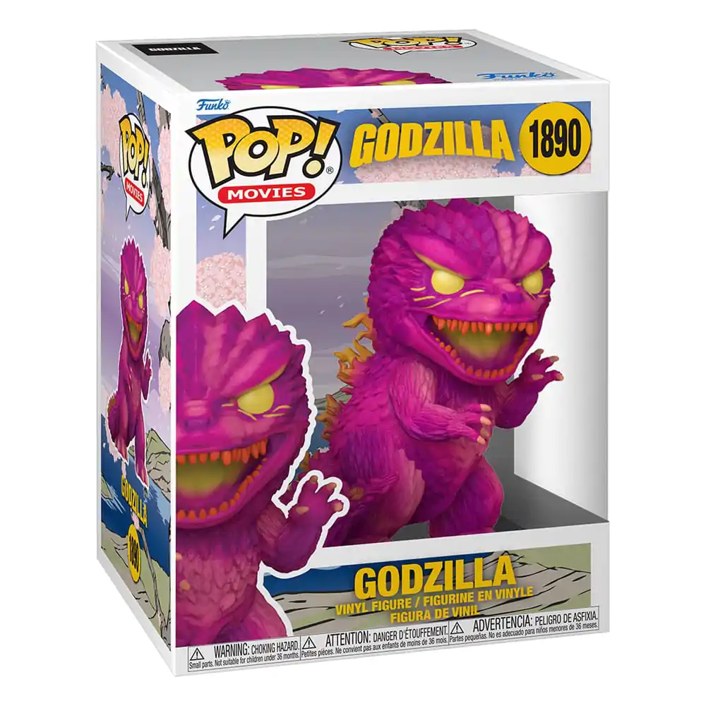 Godzilla Art Series Funko POP! Movies Premium Vinilna Figura Pink Godzilla 9 cm fotografija izdelka