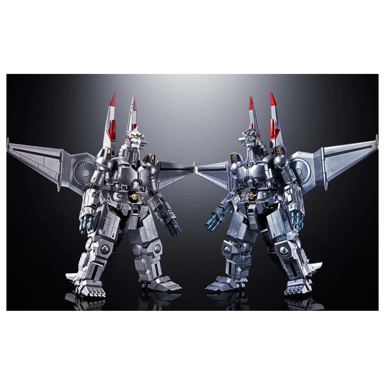 Godzilla Chogokin Diecast akcijska figura Mechagodzilla (Ohrai Noriyoshi poster Ver.) 17 cm fotografija izdelka
