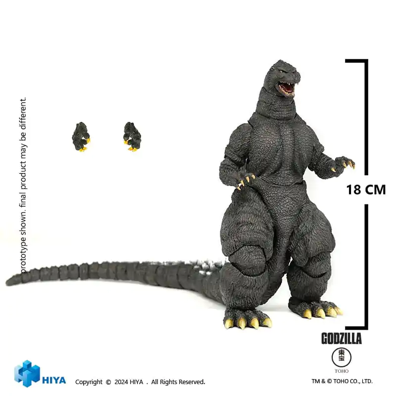 Godzilla Exquisite Basic akcijska figura Godzilla proti King Ghidorah Godzilla Hokkaido 18 cm fotografija izdelka