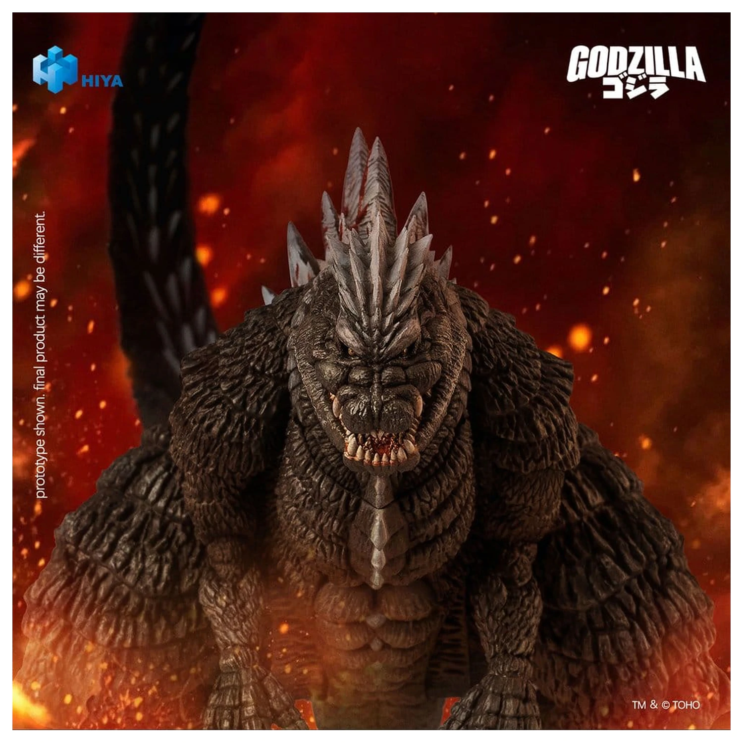 Godzilla Exquisite Basic Series akcijska figura Singular Point Godzilla Ultima Version 17 cm fotografija izdelka