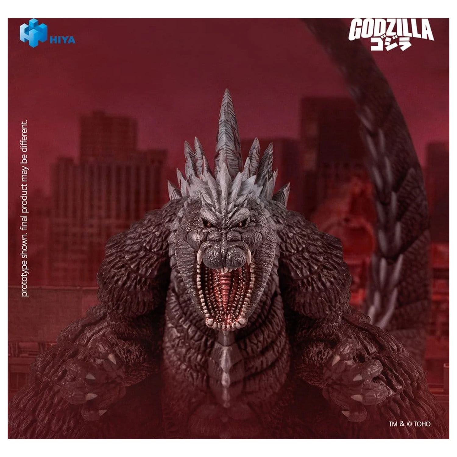 Godzilla Exquisite Basic Series akcijska figura Singular Point Godzilla Ultima Version 17 cm fotografija izdelka
