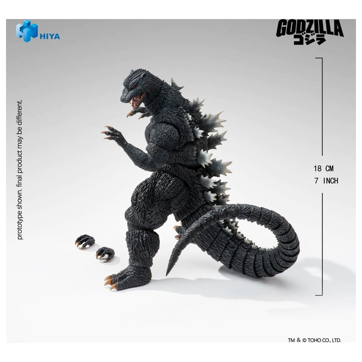 Godzilla: Final Wars (2004) Exquisite Basic akcijska figura Godzilla 18 cm fotografija izdelka