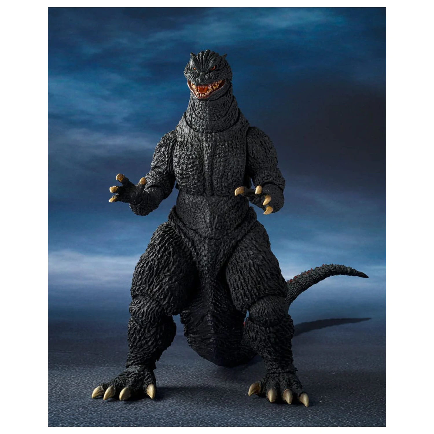 Godzilla: Final Wars S.H.MonsterArts akcijska figura Godzilla Heat Ray Ver. vs. New Gotengo 16 cm fotografija izdelka