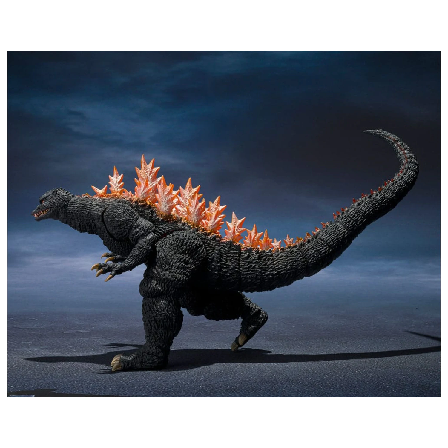 Godzilla: Final Wars S.H.MonsterArts akcijska figura Godzilla Heat Ray Ver. vs. New Gotengo 16 cm fotografija izdelka