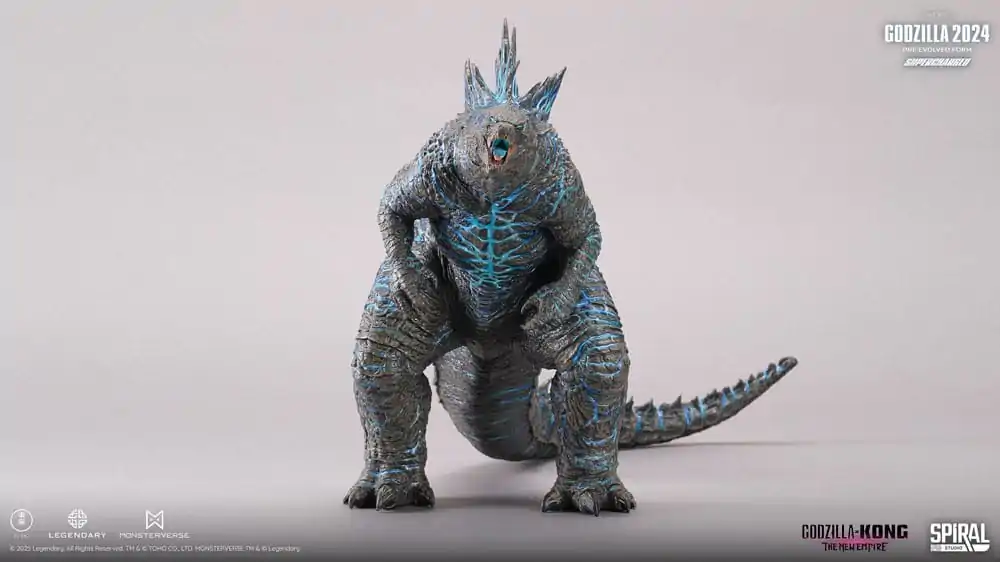 Godzilla Hall of Fame PVC Kip Godzilla 2024 Pre-Evolved Form (Superchargd Version) 26 cm fotografija izdelka