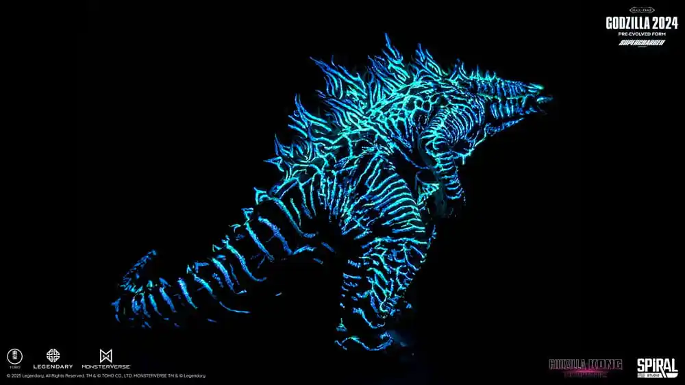 Godzilla Hall of Fame PVC Kip Godzilla 2024 Pre-Evolved Form (Superchargd Version) 26 cm fotografija izdelka