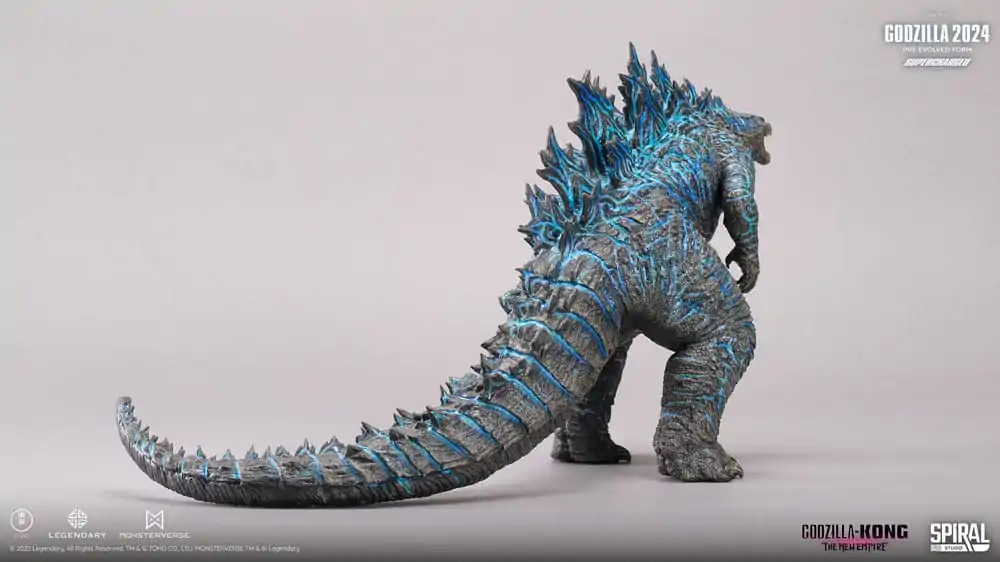 Godzilla Hall of Fame PVC Kip Godzilla 2024 Pre-Evolved Form (Superchargd Version) 26 cm fotografija izdelka