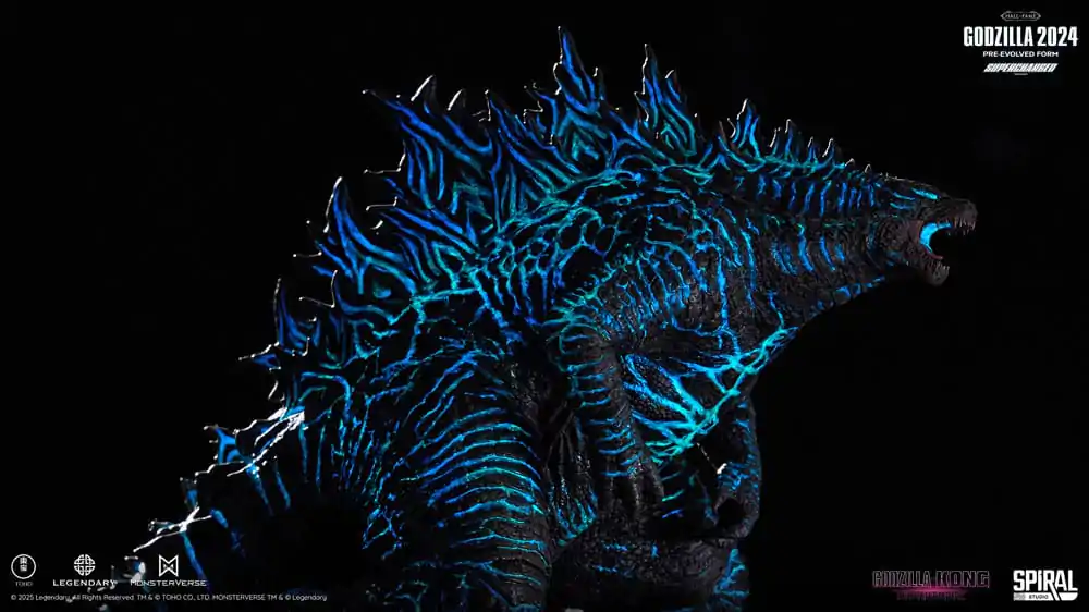 Godzilla Hall of Fame PVC Kip Godzilla 2024 Pre-Evolved Form (Superchargd Version) 26 cm fotografija izdelka