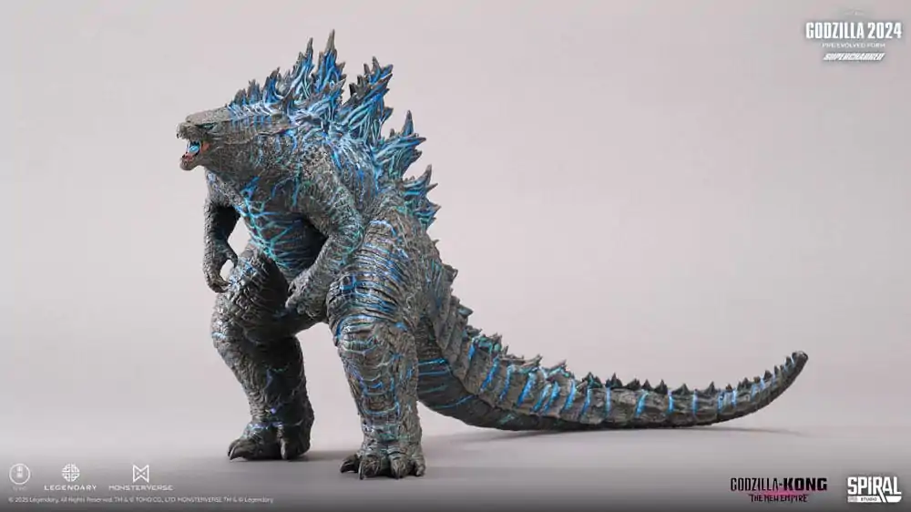 Godzilla Hall of Fame PVC Kip Godzilla 2024 Pre-Evolved Form (Superchargd Version) 26 cm fotografija izdelka