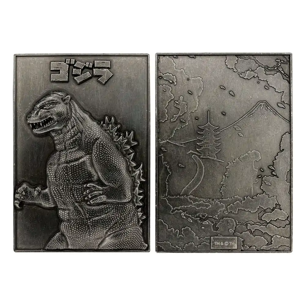 Godzilla Medallion Set 70th Anniversary Limited Edition - Komplet medaljonov Omejena izdaja fotografija izdelka