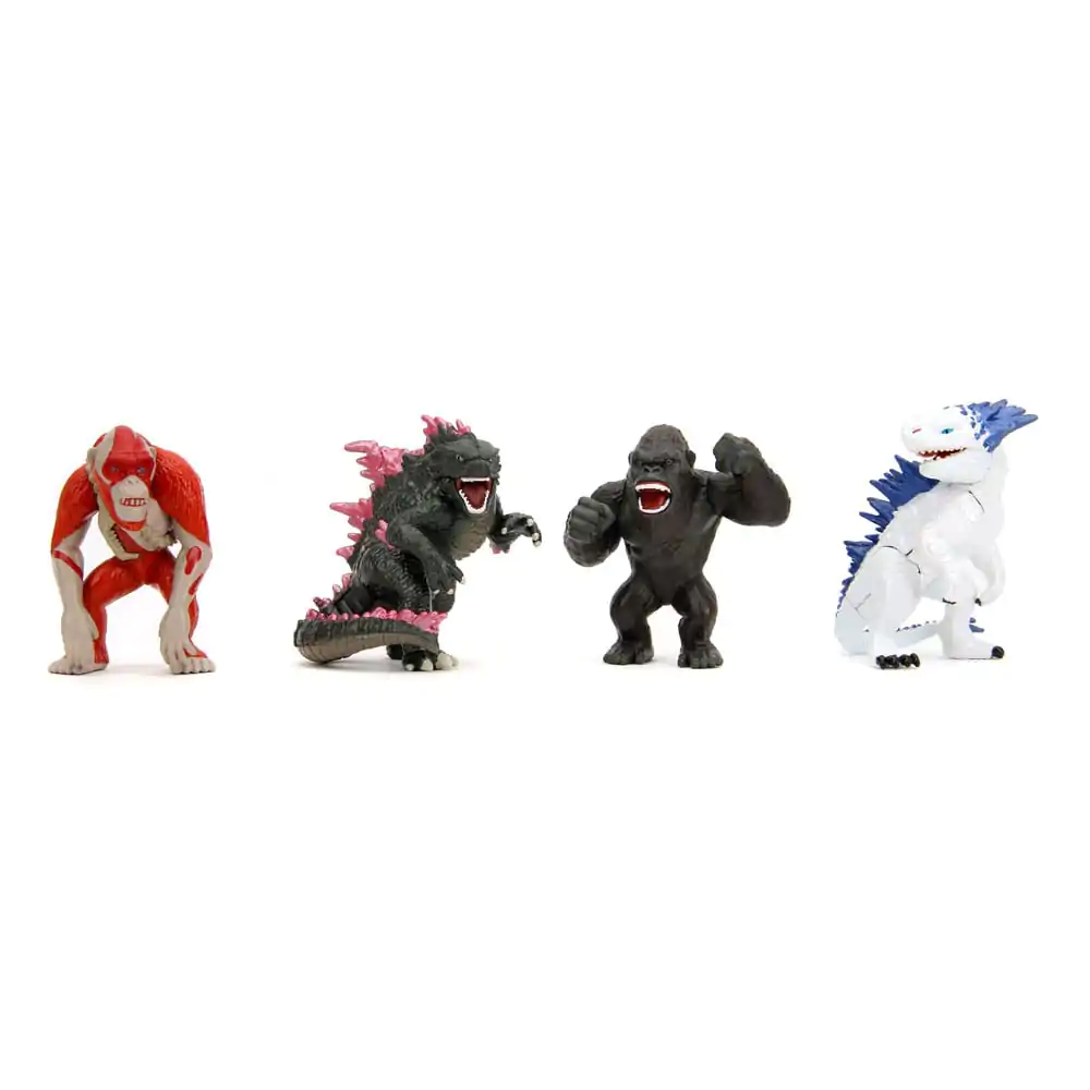 Godzilla Nano Metalfigs Diecast Mini Figure figurice, set 4 kos Wave 1 4 cm fotografija izdelka