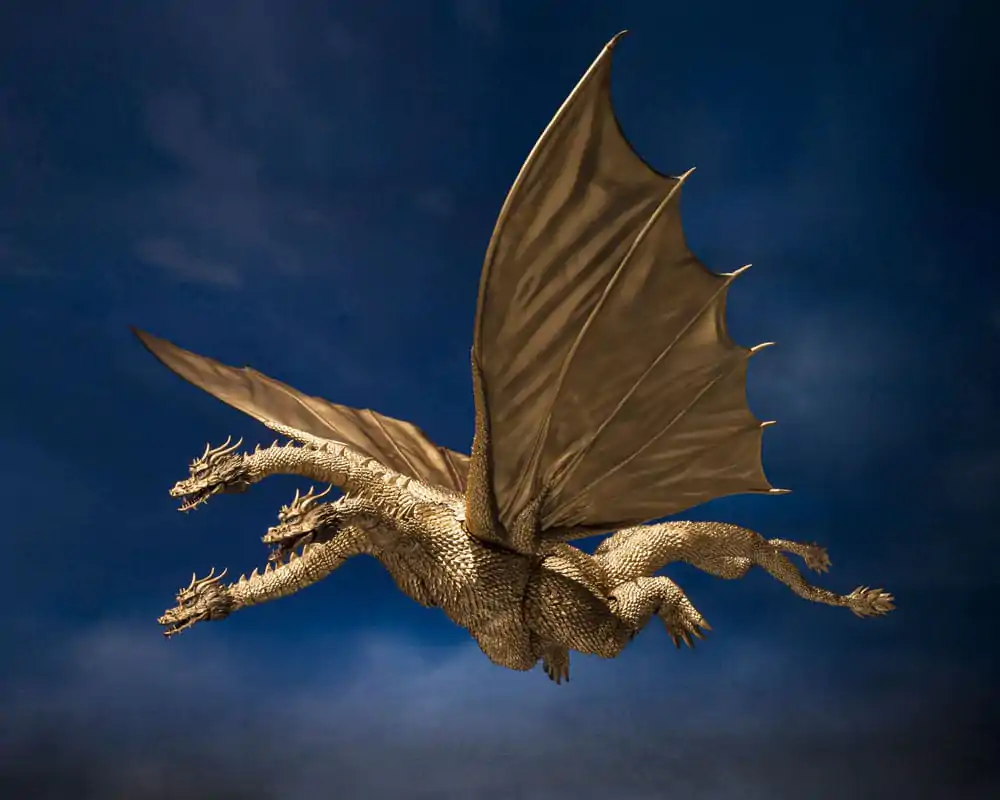 Godzilla S.H. Monster Arts Akcijska figura King Ghidora (1972) 25 cm fotografija izdelka