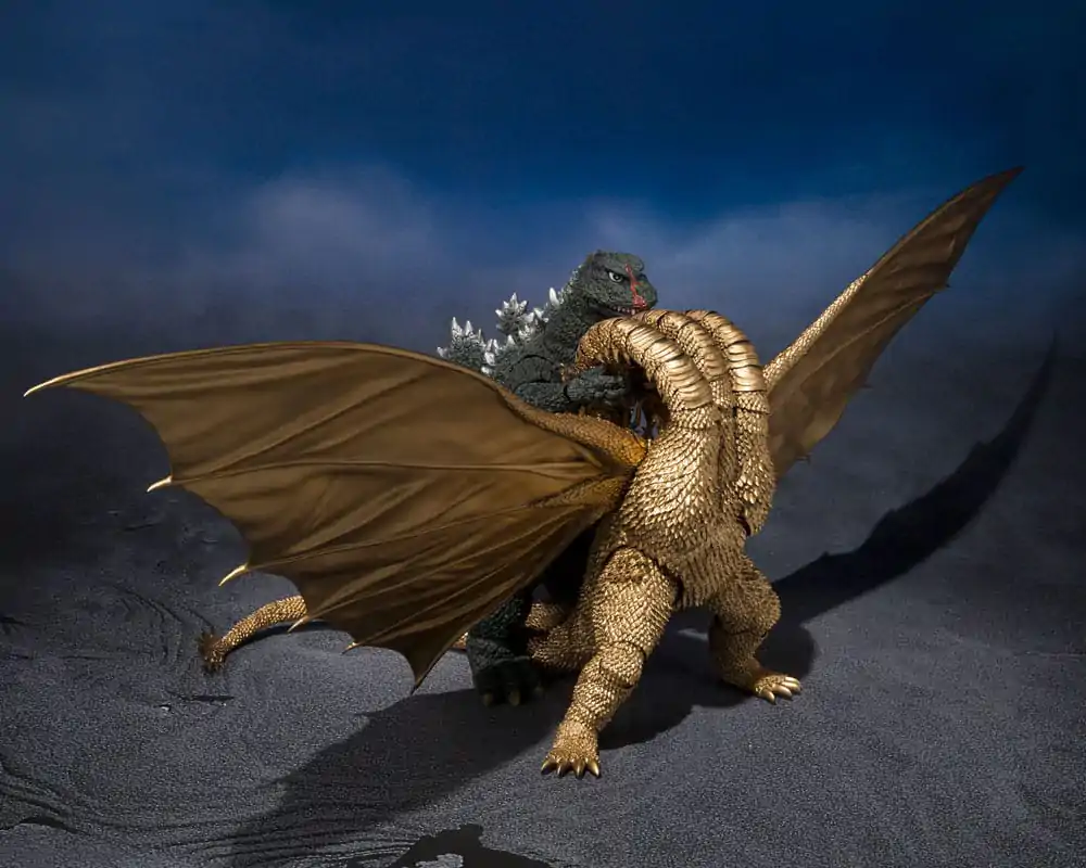Godzilla S.H. Monster Arts Akcijska figura King Ghidora (1972) 25 cm fotografija izdelka