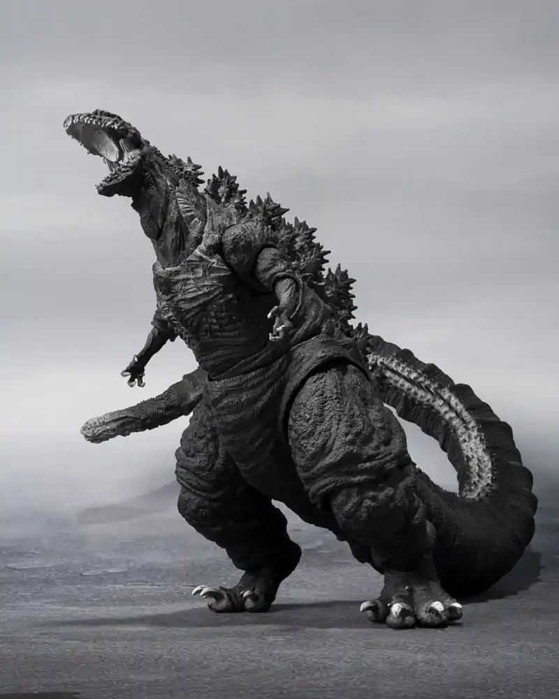 Godzilla S.H. MonsterArts Akcijska Figura Godzilla (2016) The Fourth Orthochromatic Version 18 cm fotografija izdelka