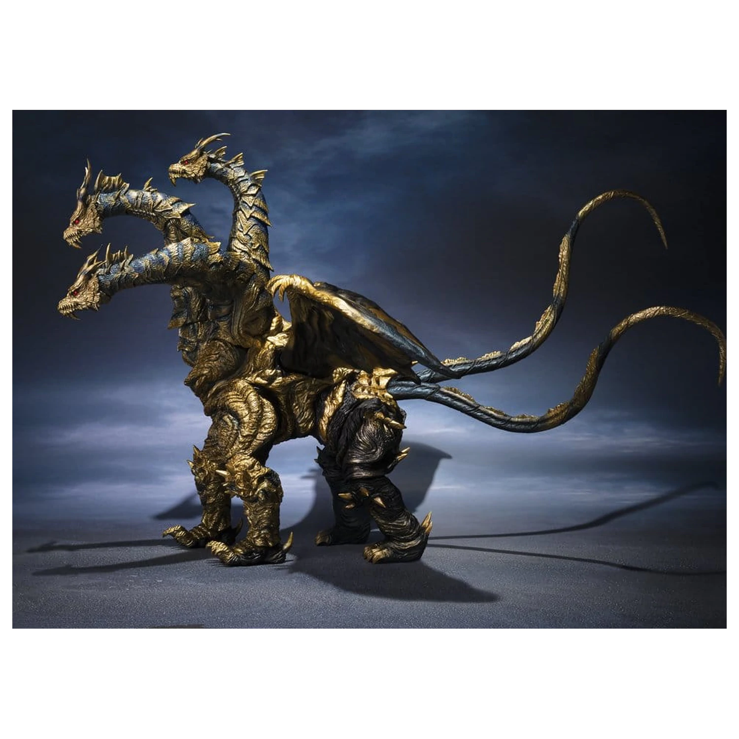 Godzilla S.H.MonsterArts akcijska figura Kaizer Ghidorah 25 cm fotografija izdelka