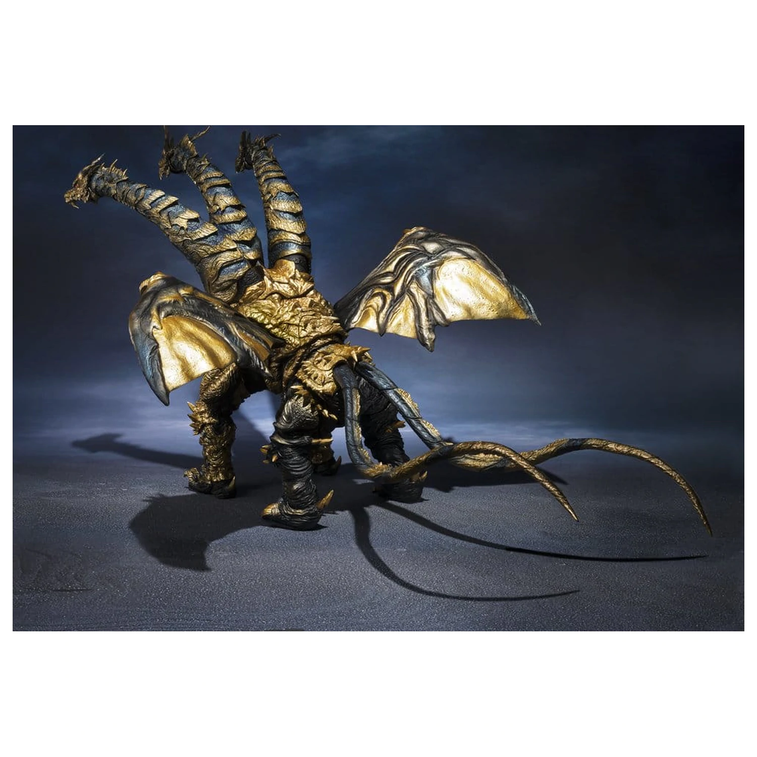Godzilla S.H.MonsterArts akcijska figura Kaizer Ghidorah 25 cm fotografija izdelka