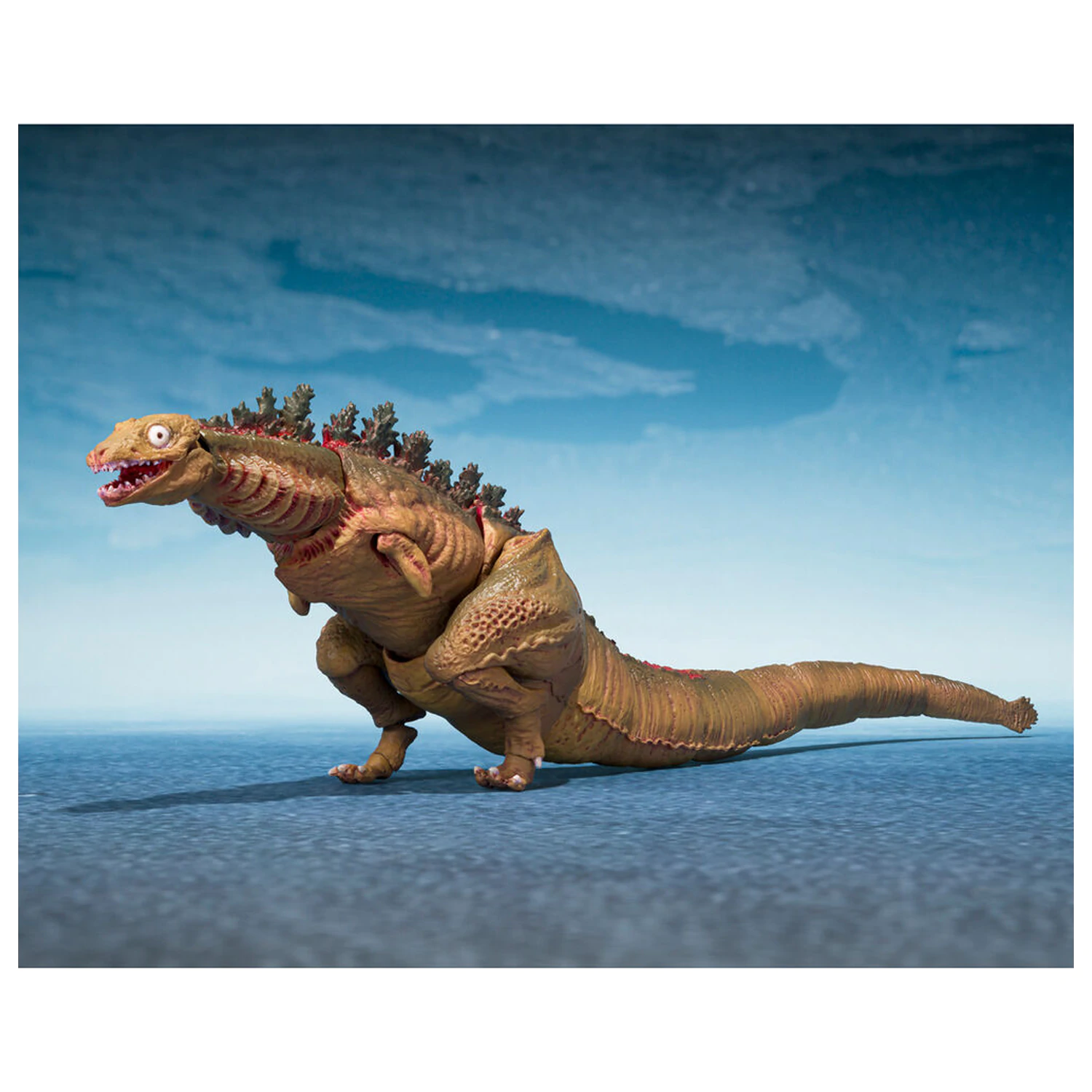 Godzilla The Second Form & Third Form & Giant Unidentified Creature S.H. MonsterArts set figuric fotografija izdelka