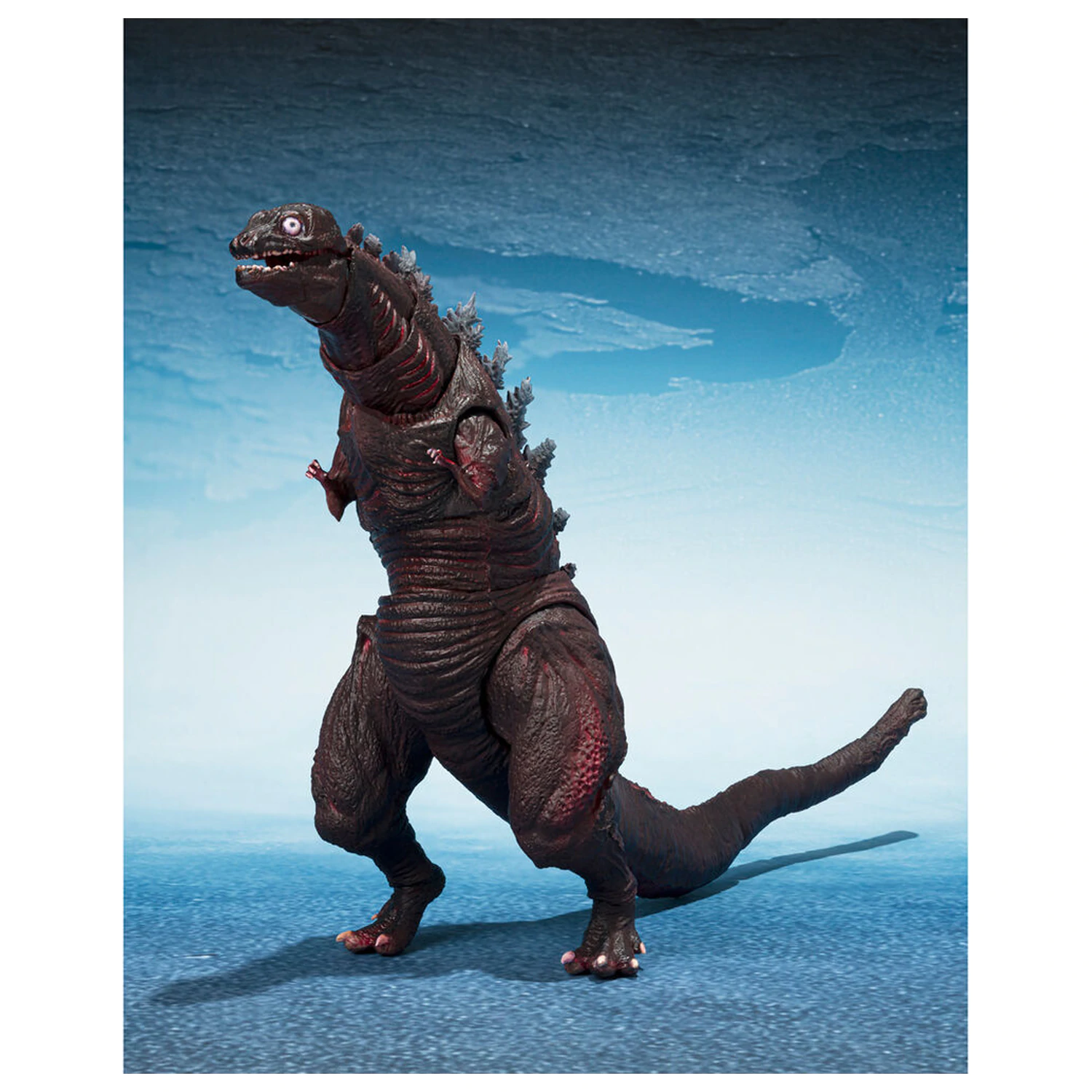 Godzilla The Second Form & Third Form & Giant Unidentified Creature S.H. MonsterArts set figuric fotografija izdelka