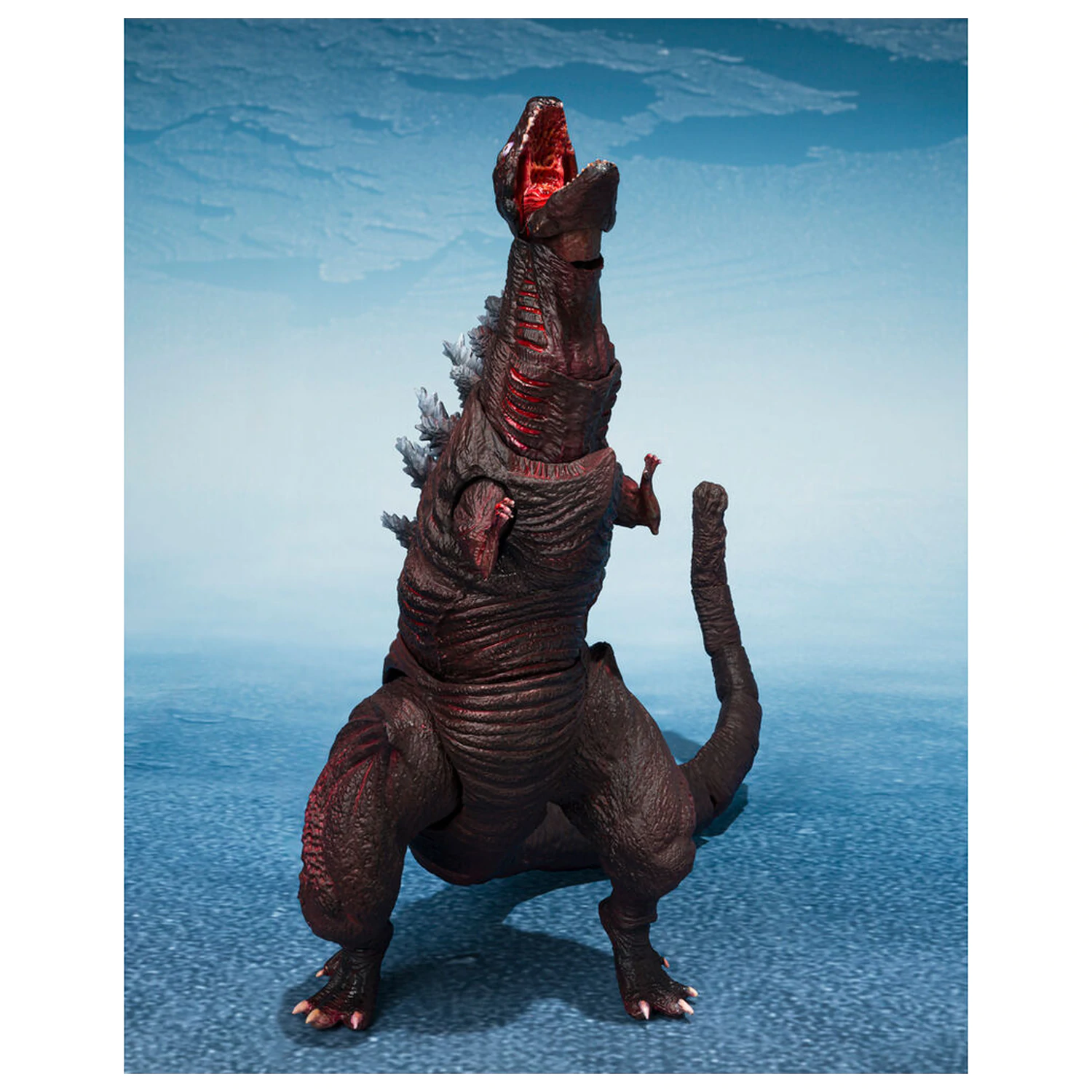 Godzilla The Second Form & Third Form & Giant Unidentified Creature S.H. MonsterArts set figuric fotografija izdelka