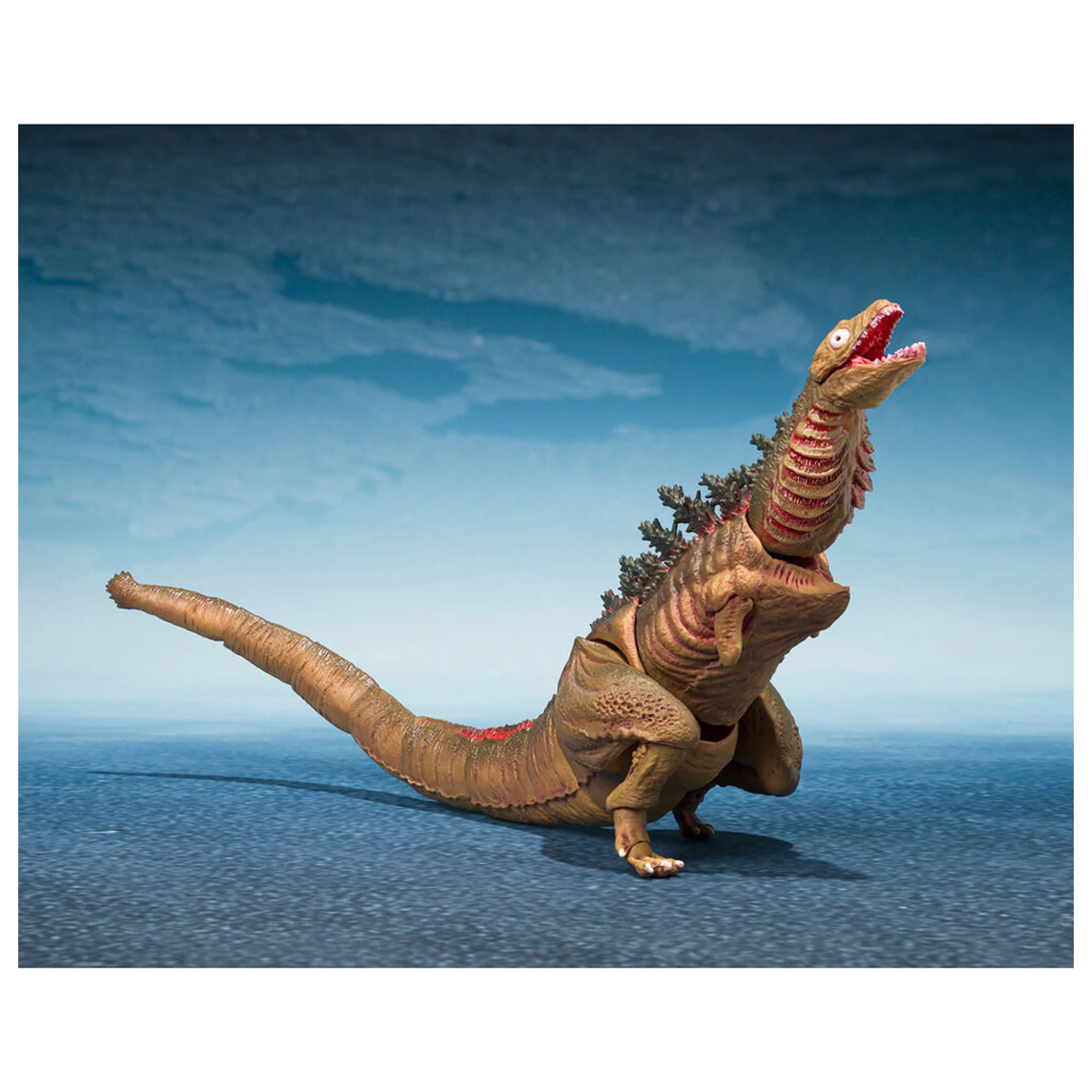 Godzilla The Second Form & Third Form & Giant Unidentified Creature S.H. MonsterArts set figuric fotografija izdelka