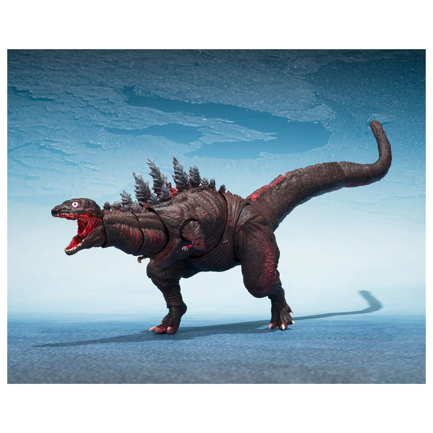 Godzilla The Second Form & Third Form & Giant Unidentified Creature S.H. MonsterArts set figuric fotografija izdelka