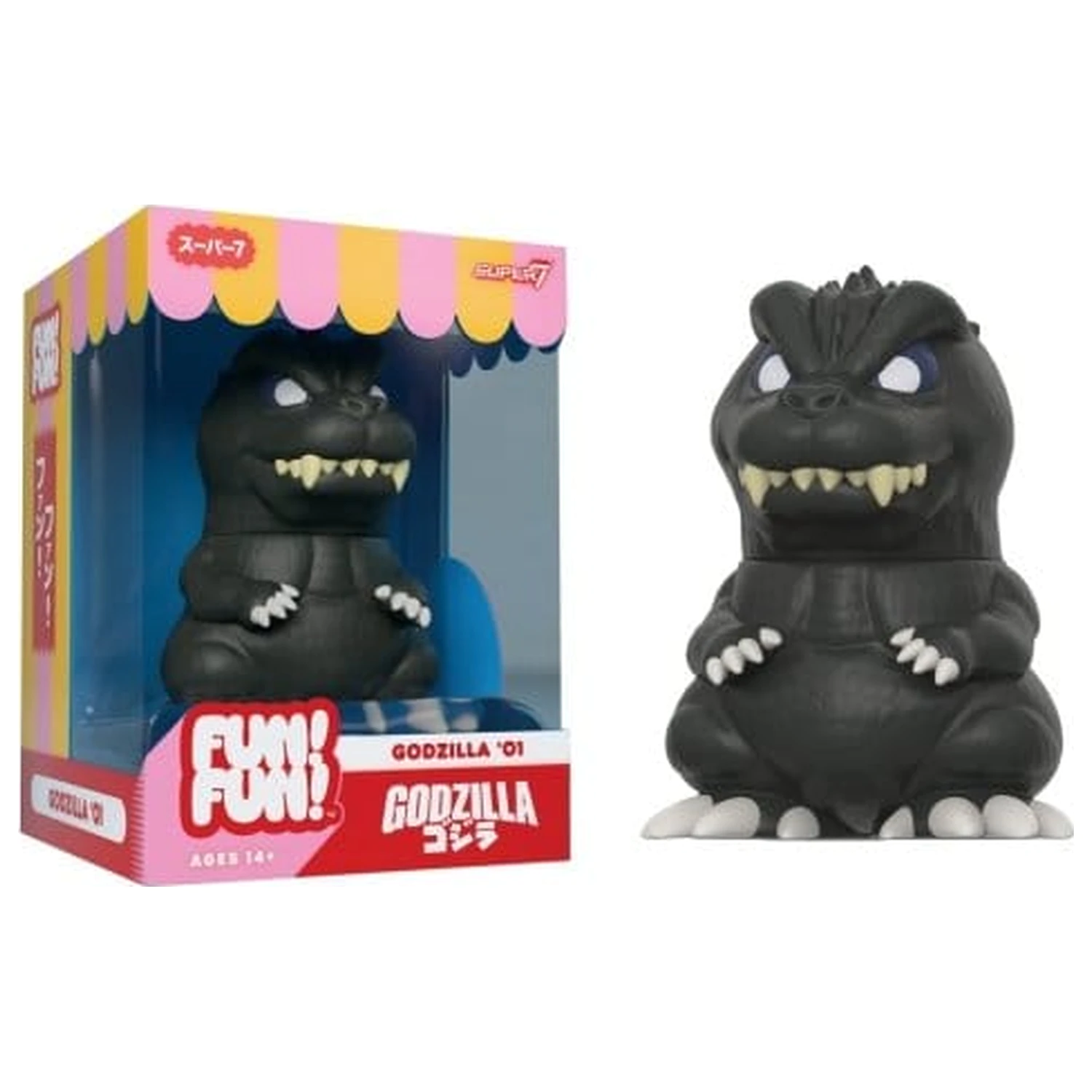 Godzilla Toho Fun! Fun! Mini figura val 02 Godzilla 2001 fotografija izdelka
