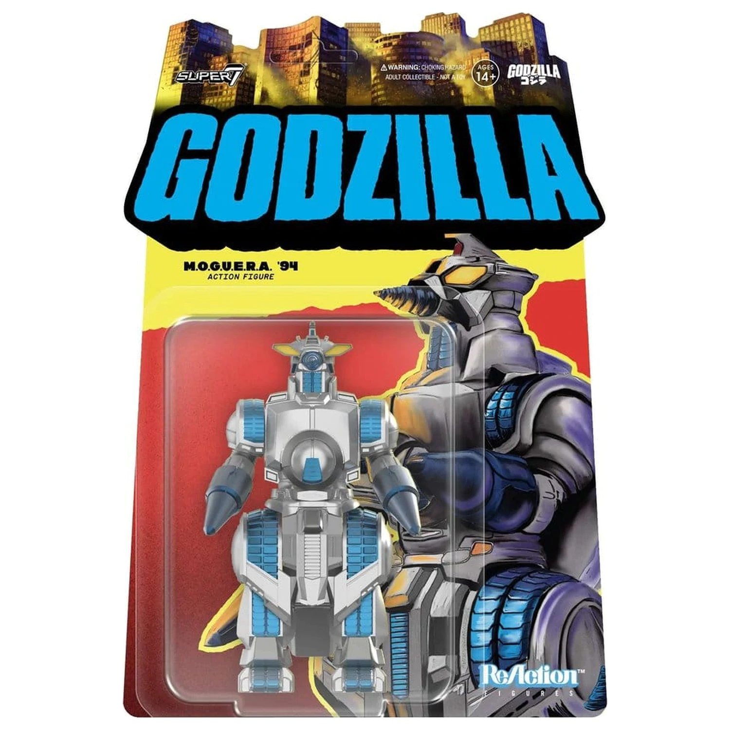 Godzilla Toho ReAction akcijska figura M.O.G.U.E.R.A. 10 cm fotografija izdelka
