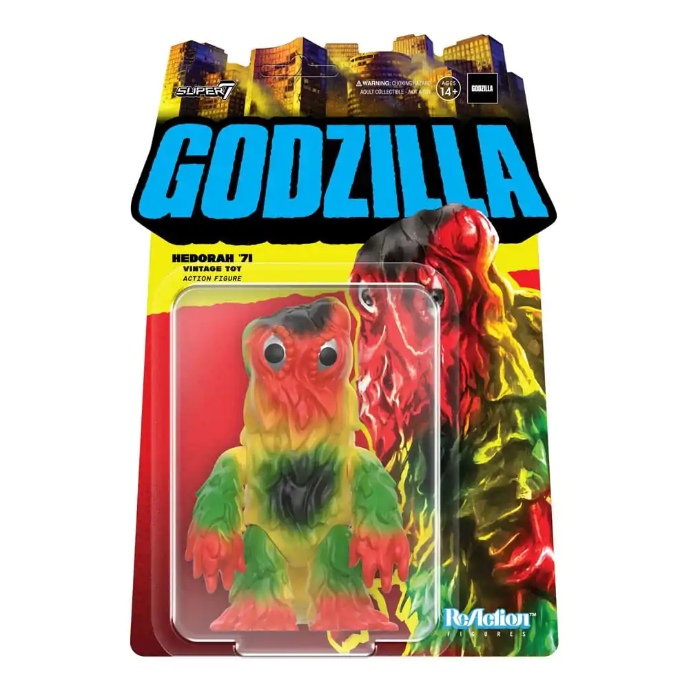 Godzilla Toho ReAction akcijska figura Hedorah Vintage igrača Hawaii 10 cm fotografija izdelka
