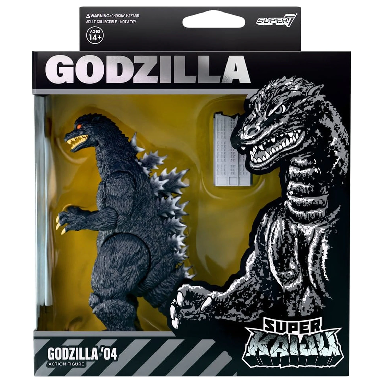 Godzilla Toho Super Kaiju akcijska figura val 04 Godzilla 2004 fotografija izdelka