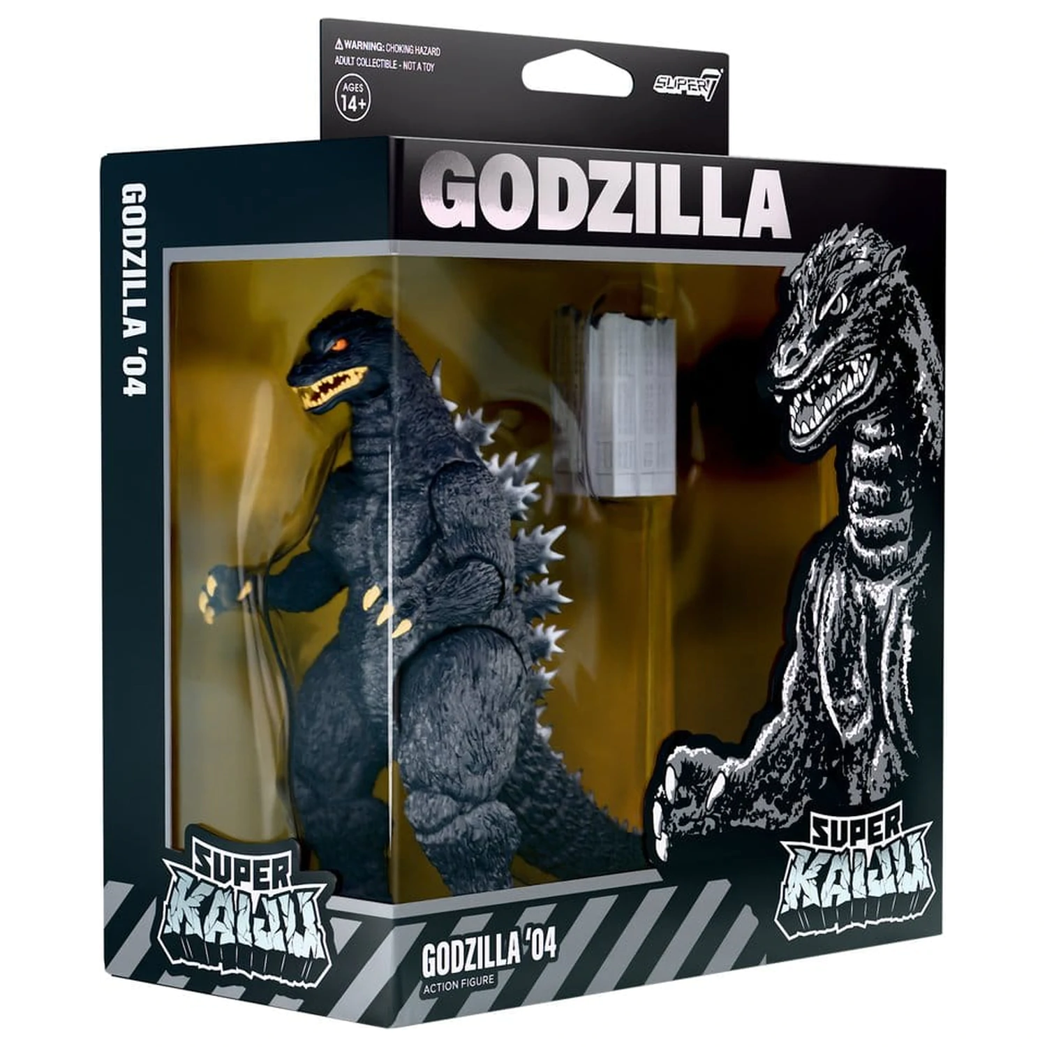 Godzilla Toho Super Kaiju akcijska figura val 04 Godzilla 2004 fotografija izdelka