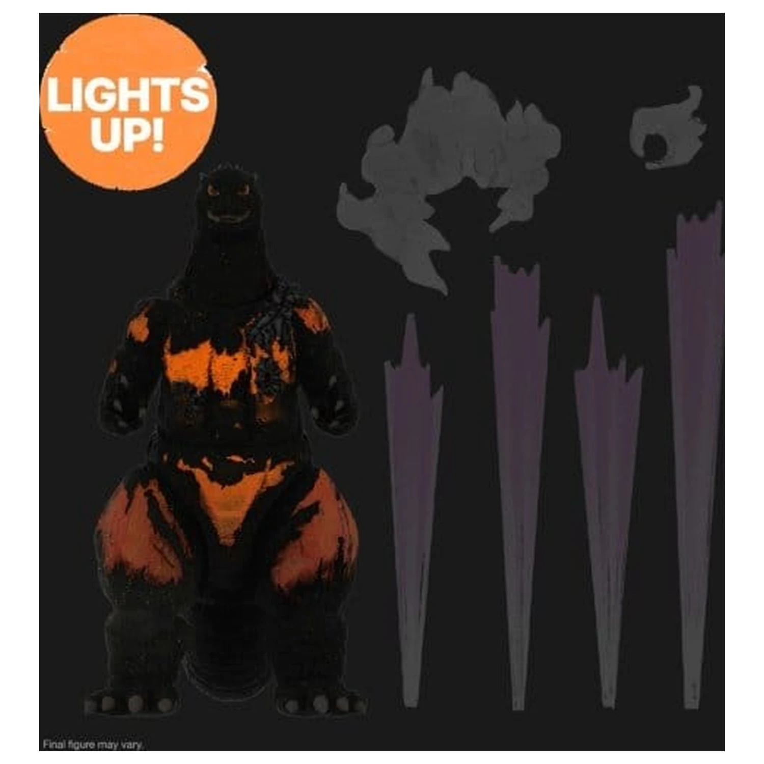 Godzilla Toho Ultimates akcijska figura Final Battle Godzilla (z LED osvetlitvijo) 22 cm fotografija izdelka