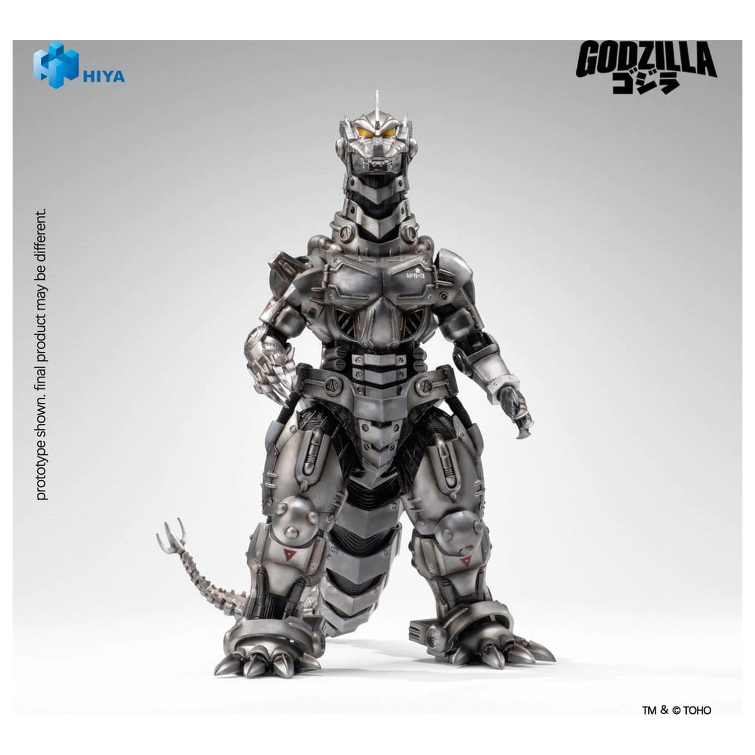 Godzilla Tokyo S.O.S. (2003) Exquisite Basic Series akcijska figura Mechagodzilla Heavy Arms / High Mobility Version 20 cm fotografija izdelka