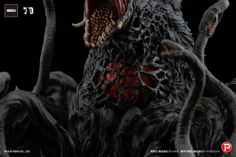 Godzilla vs. Biollante Hiper Modering EX Gekizou Series PVC Kip Biollante Black light Ver. 13 cm fotografija izdelka