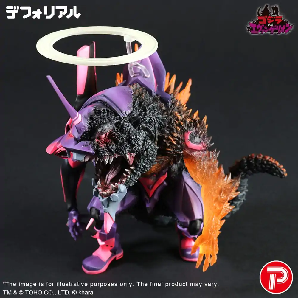 Godzilla vs. Evangelion Deforeal PVC Kip Test Type-01 Burning "G" Awakening Form 19 cm fotografija izdelka