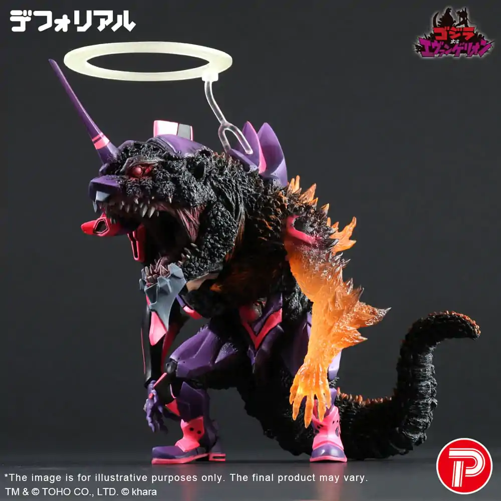 Godzilla vs. Evangelion Deforeal PVC Kip Test Type-01 Burning "G" Awakening Form 19 cm fotografija izdelka