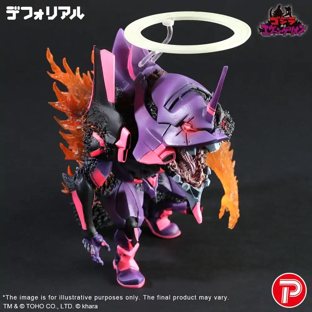 Godzilla vs. Evangelion Deforeal PVC Kip Test Type-01 Burning "G" Awakening Form 19 cm fotografija izdelka