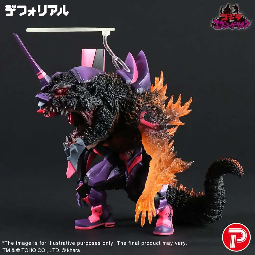 Godzilla vs. Evangelion Deforeal PVC Kip Test Type-01 Burning "G" Awakening Form 19 cm fotografija izdelka