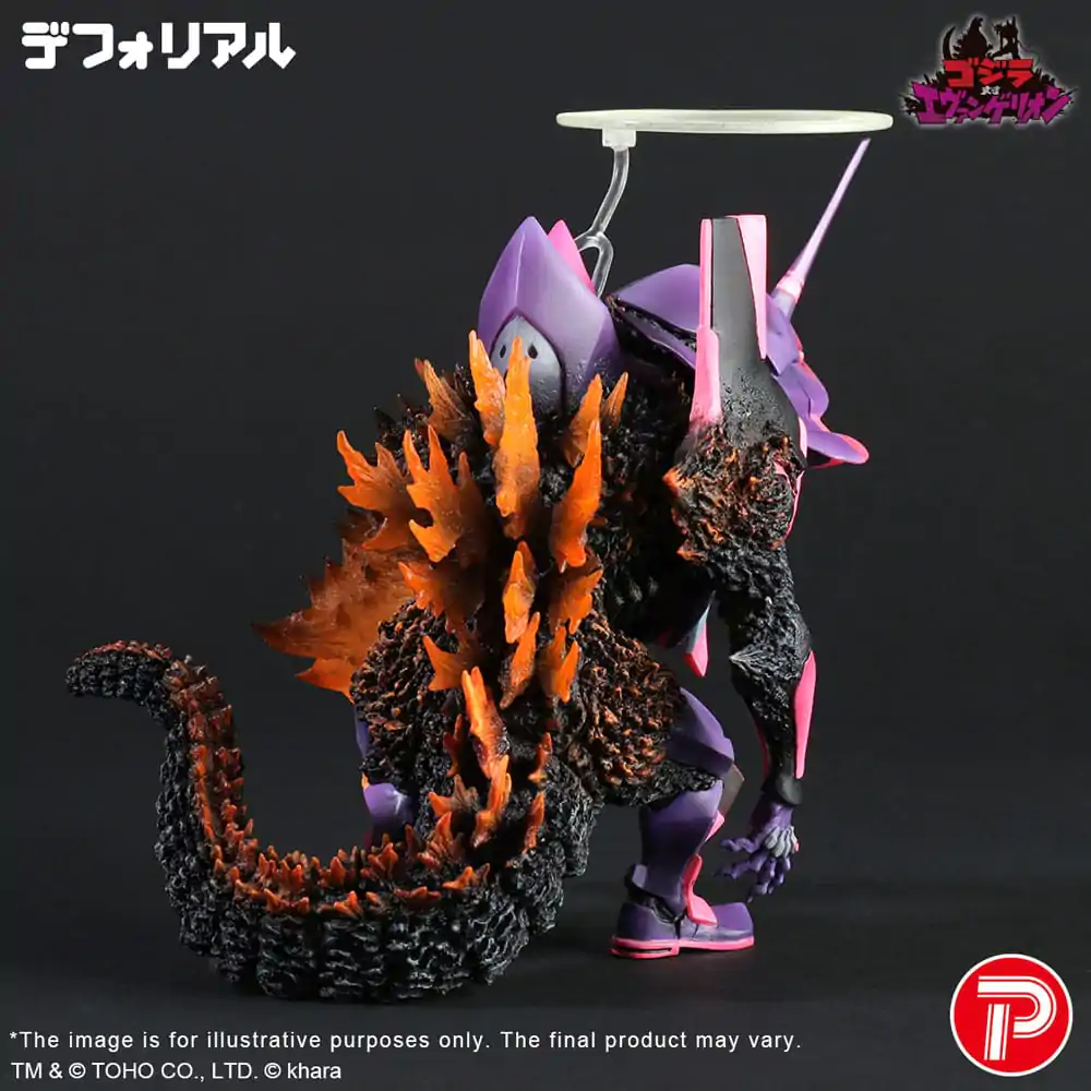 Godzilla vs. Evangelion Deforeal PVC Kip Test Type-01 Burning "G" Awakening Form 19 cm fotografija izdelka