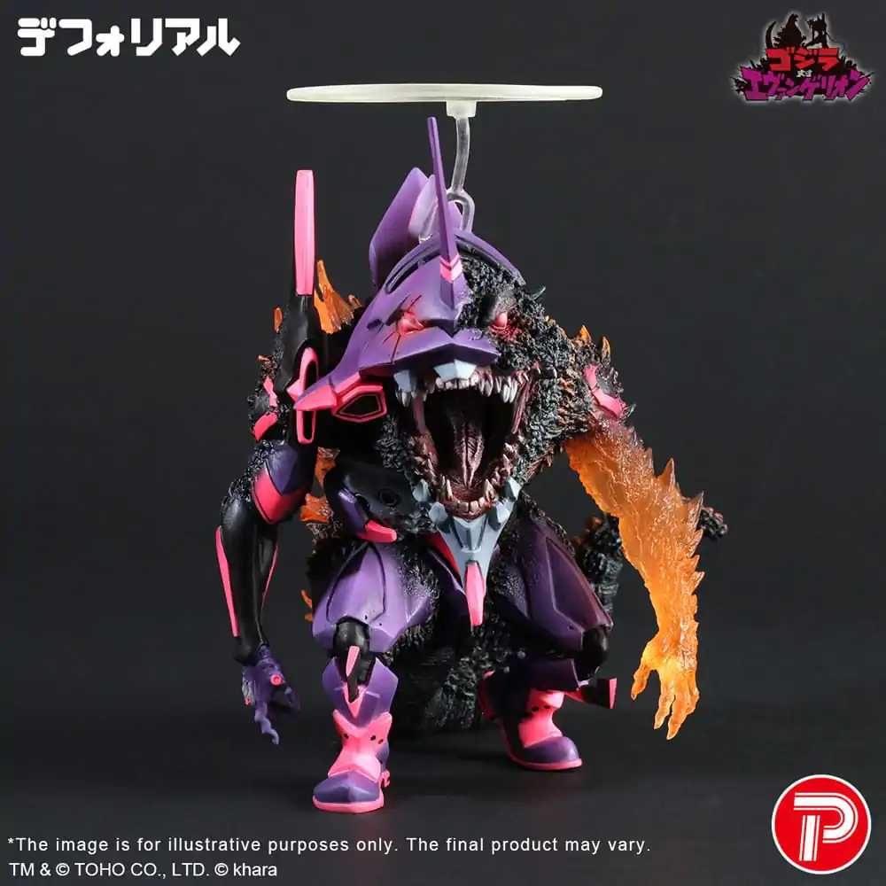 Godzilla vs. Evangelion Deforeal PVC Kip Test Type-01 Burning "G" Awakening Form 19 cm fotografija izdelka