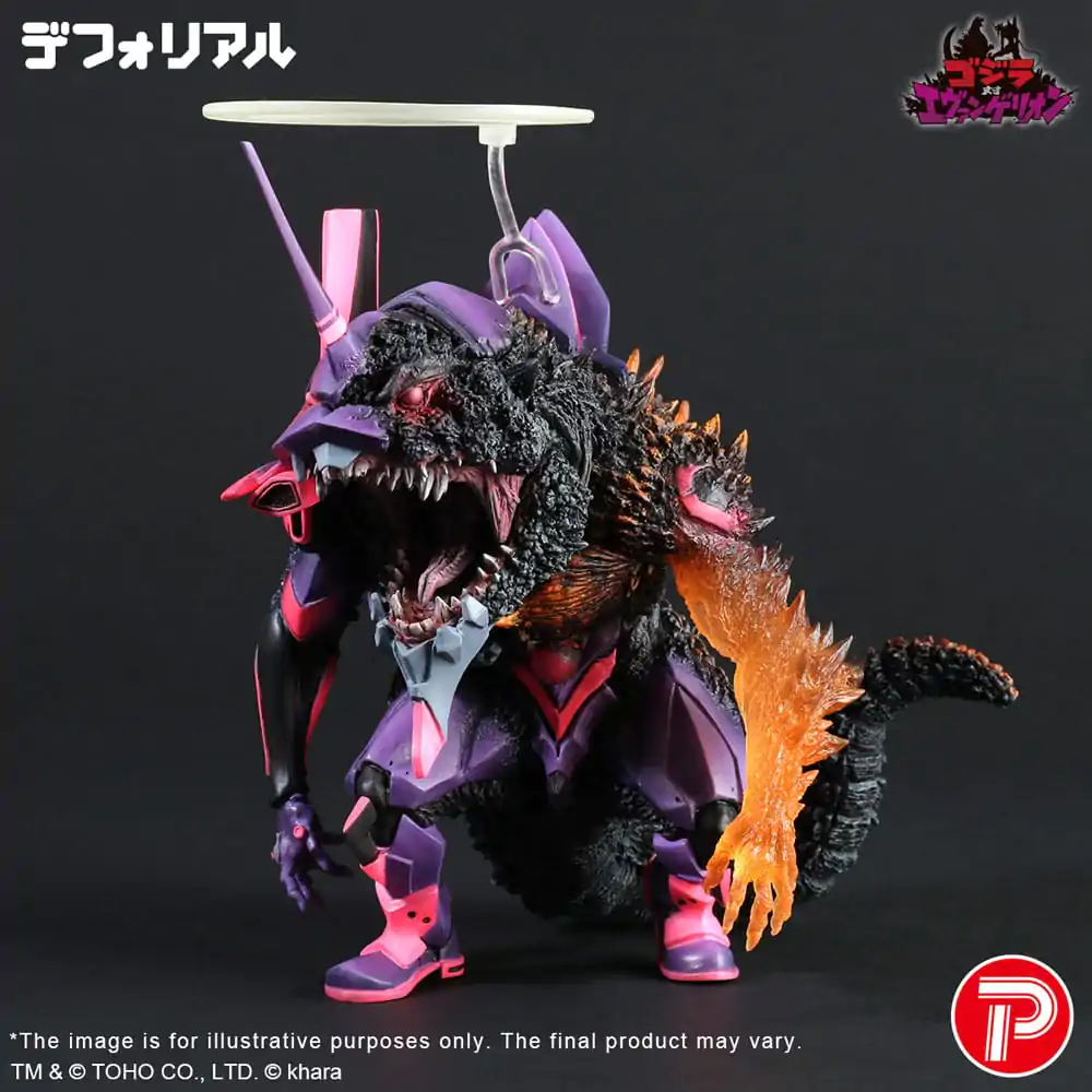 Godzilla vs. Evangelion Deforeal PVC Kip Test Type-01 Burning "G" Awakening Form 19 cm fotografija izdelka