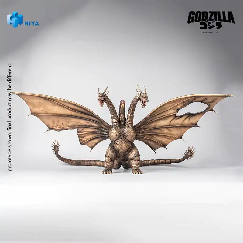 Godzilla vs. King Ghidorah (1991) Izvrstna osnovna akcijska figura King Ghidorah Različica poškodovana v boju 33 cm fotografija izdelka