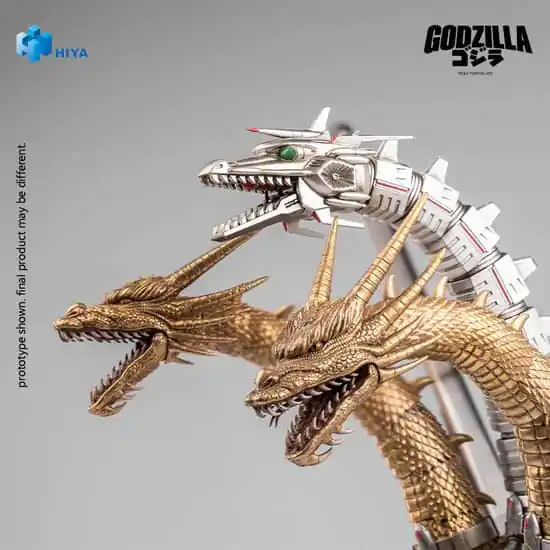 Godzilla vs. King Ghidorah (1991) Exquisite Basic akcijska figura Mecha King Ghidorah 33 cm fotografija izdelka