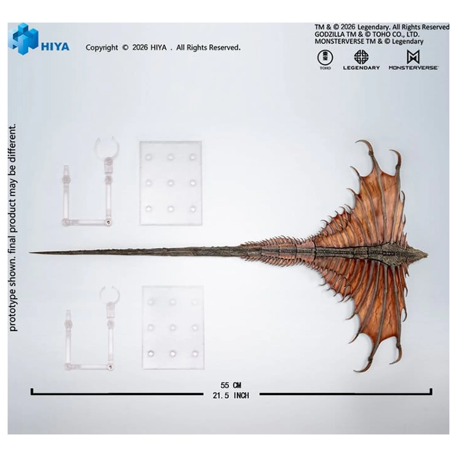 Godzilla vs. Kong Exquisite Basic Series akcijska figura Warbat fotografija izdelka