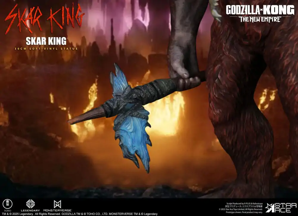 Godzilla vs. Kong: The New Empire mehka vinilna statua Skar King Unleash the Titan 30 cm fotografija izdelka