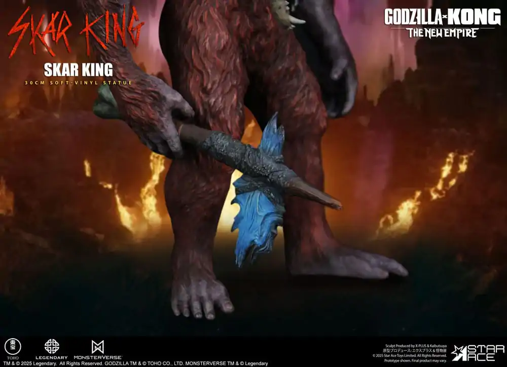 Godzilla vs. Kong: The New Empire mehka vinilna statua Skar King Unleash the Titan 30 cm fotografija izdelka