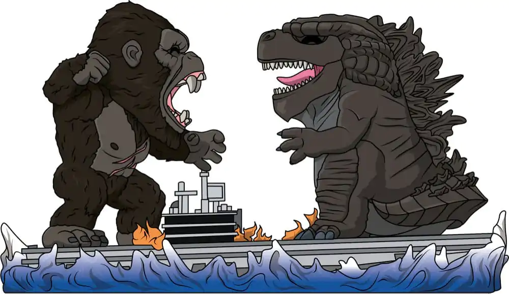 Godzilla vs. Kong Vinyl Figura Godzilla vs. Kong 11 cm fotografija izdelka