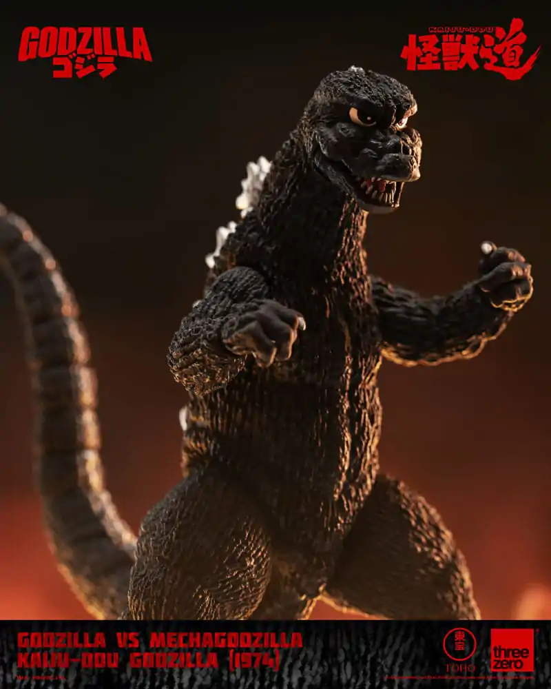 Godzilla proti Mechagodzilli (1974) Akcijska figura Kaiju-Dou Godzilla (1974) 23 cm fotografija izdelka