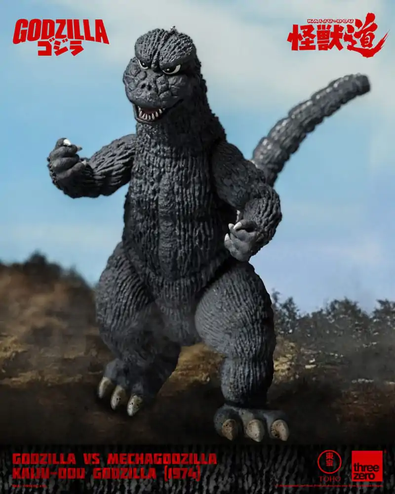 Godzilla proti Mechagodzilli (1974) Akcijska figura Kaiju-Dou Godzilla (1974) 23 cm fotografija izdelka