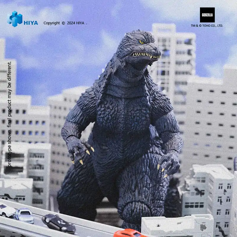 Godzilla proti Mechagodzilla 2002 Exquisite Basic akcijska figura Godzilla 18 cm fotografija izdelka