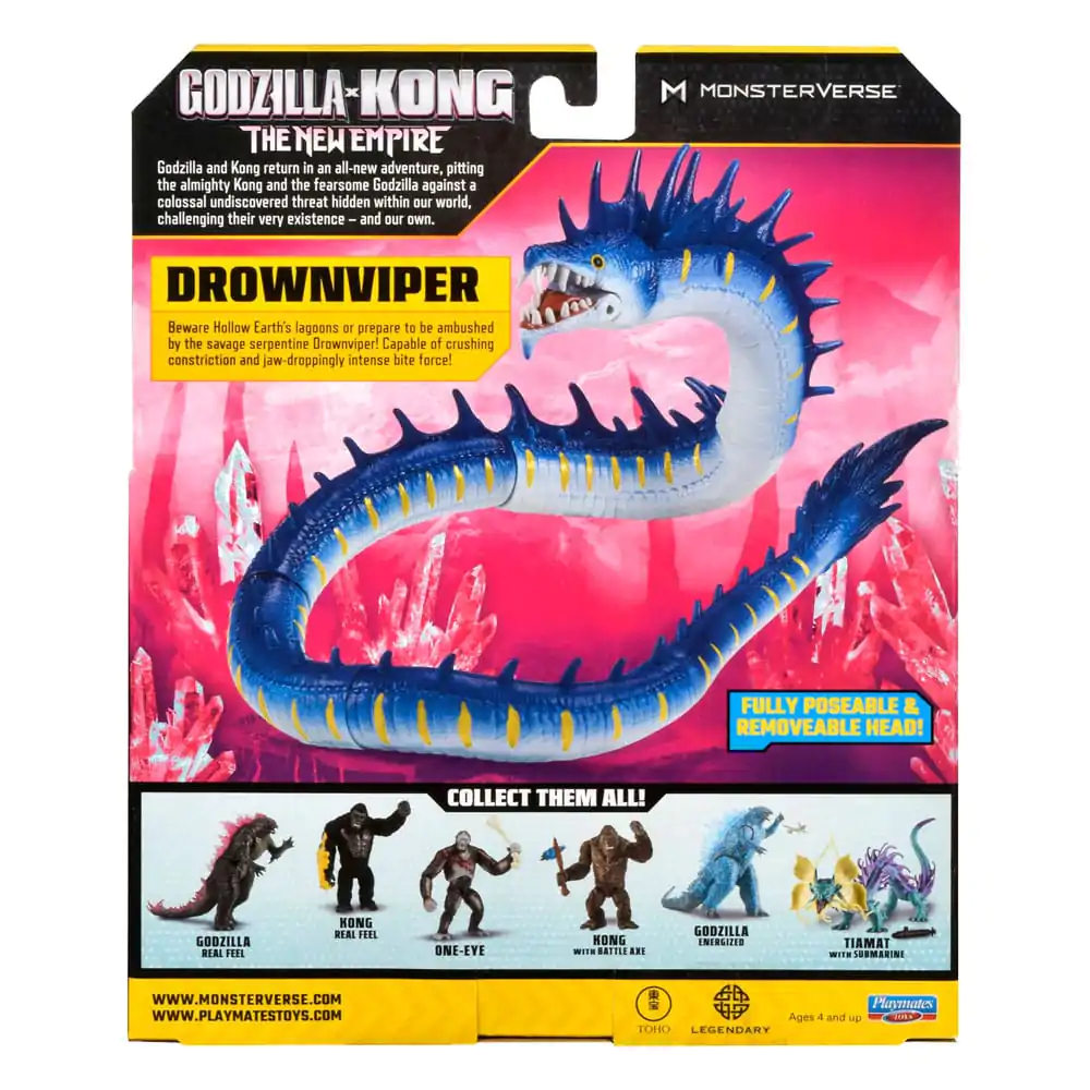 Godzilla x Kong: The New Empire akcijska figura Drownviper 15 cm fotografija izdelka